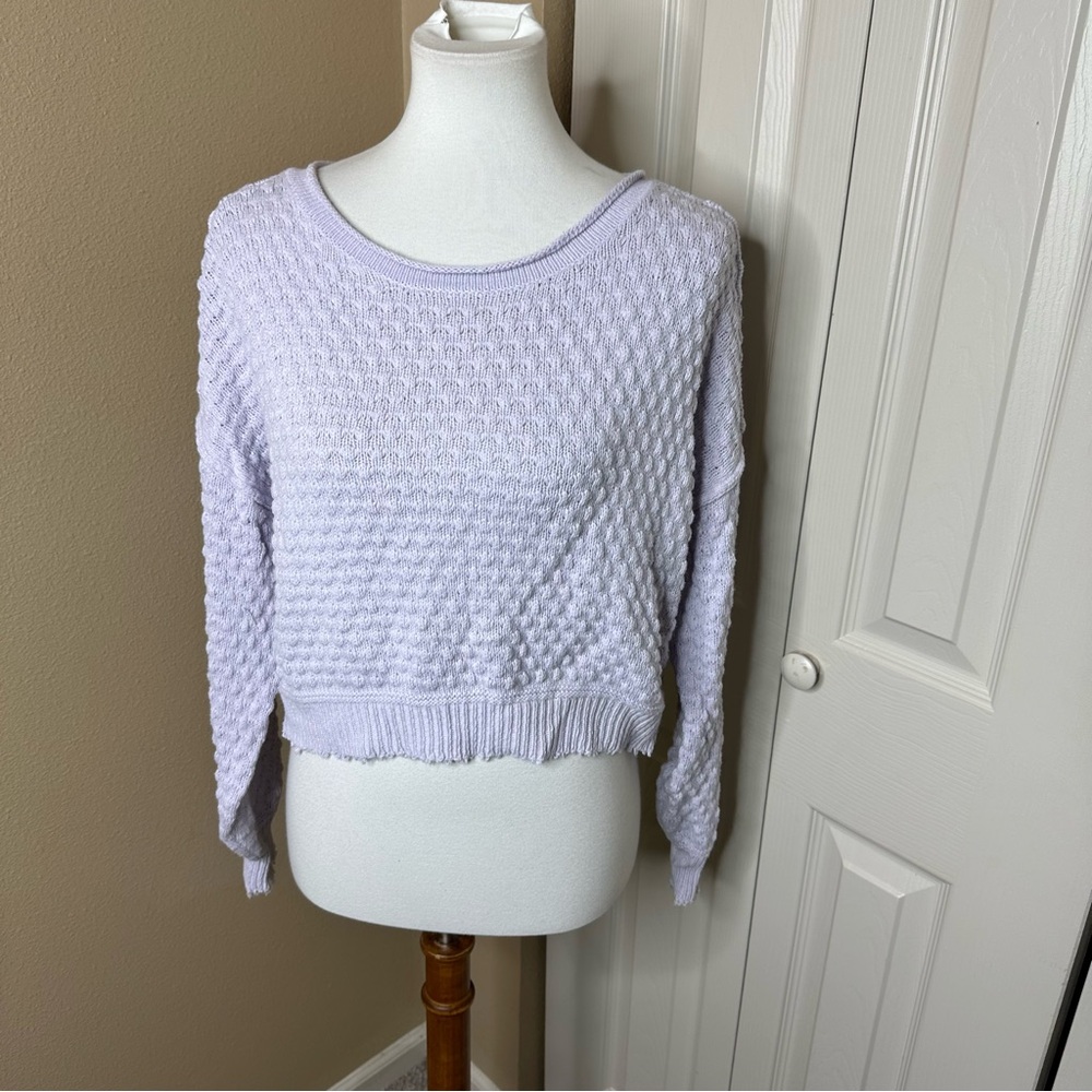 Double Zero Light Purple Knit Sweater